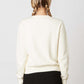Button Down Cardigan in White
