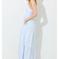 Pinstripe Maxi Dress