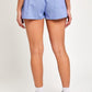 Waist Tie Checkered Shorts