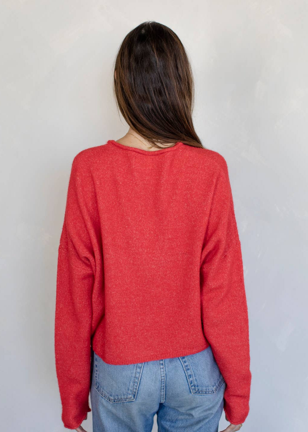Clara Cardigan in Red