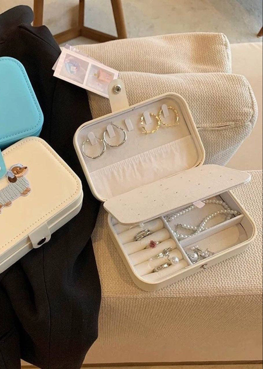 Embroidered Jewelry Case