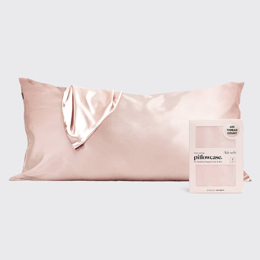 Blush King Size Pillowcase