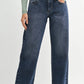 Vintage Dark Wash Low Rise Jean