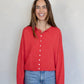 Clara Cardigan in Red