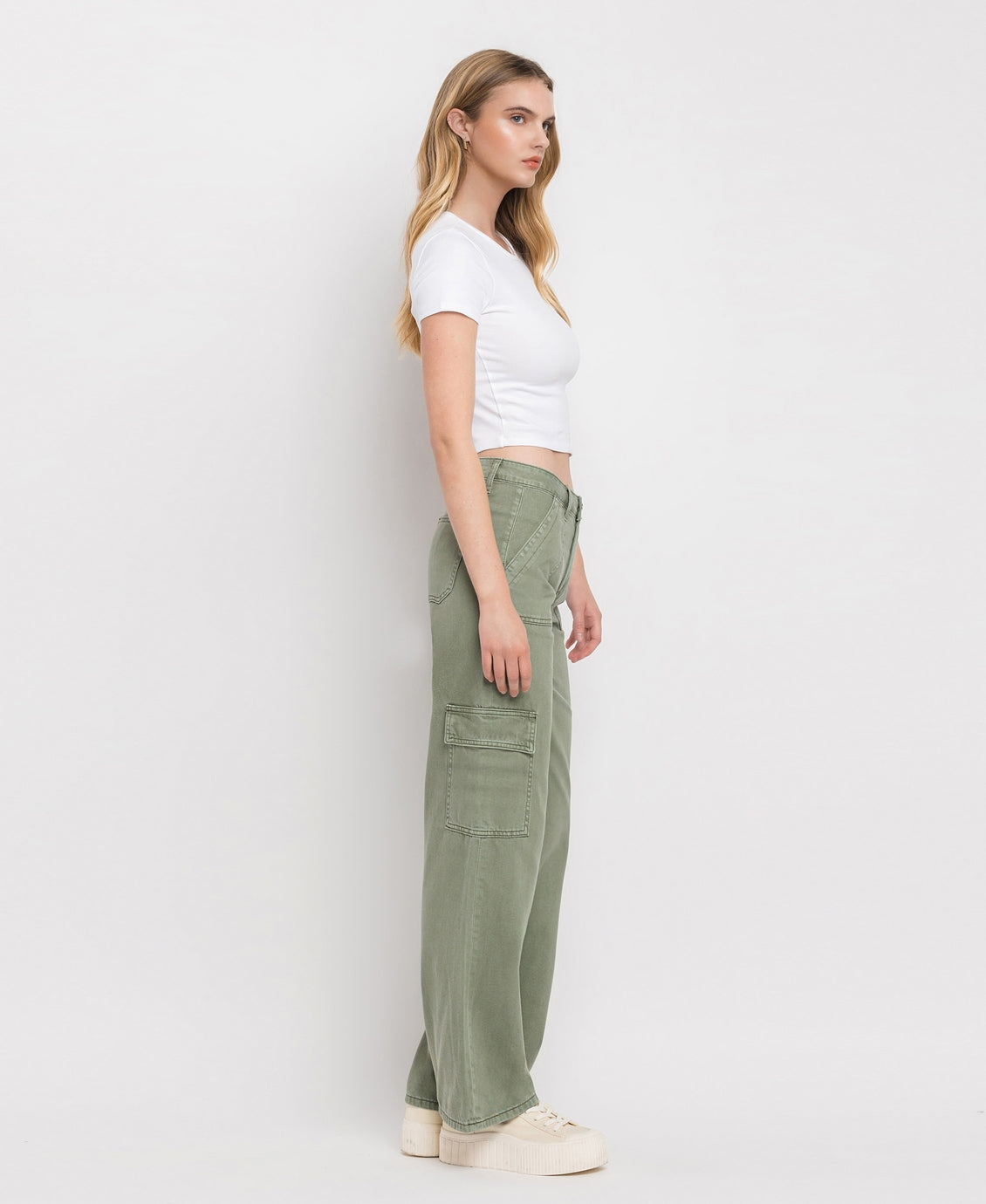 Utility Cargo Wide Leg Pant