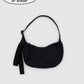 Small Nylon Crescent Bag in Black by Baggu