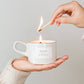 Reusable Mug Candle 5.5 oz : Cafecito