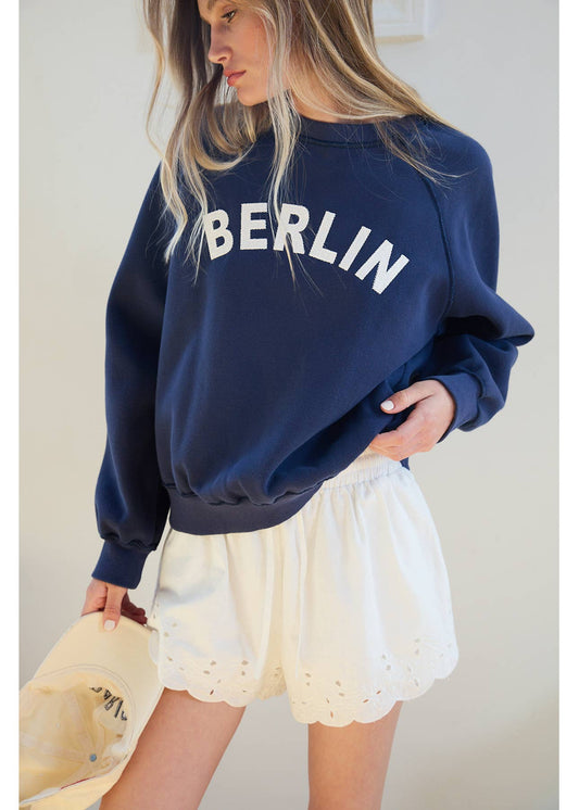 Scallop White Shorts