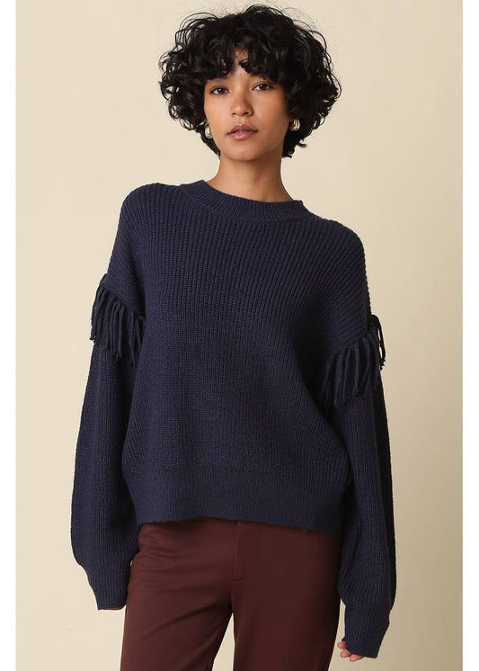 Fringe Knit Sweater