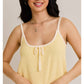 Lemon Drop Knit Tank